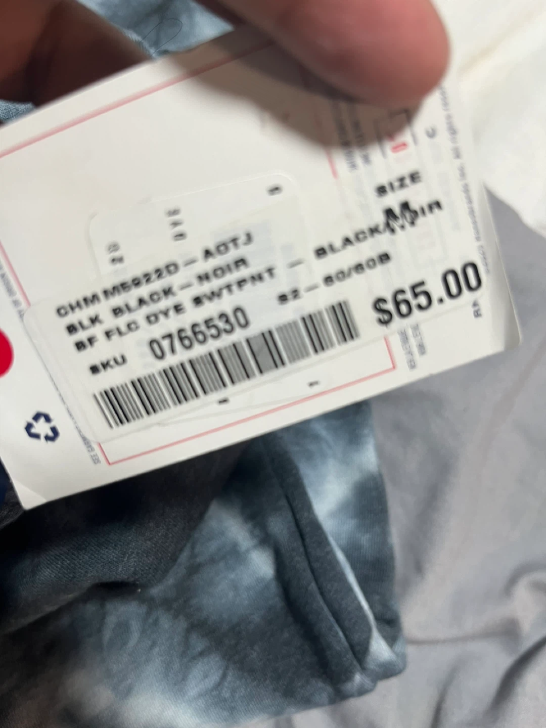 Champion Tie-Dye Joggers - Black/White - photo 4