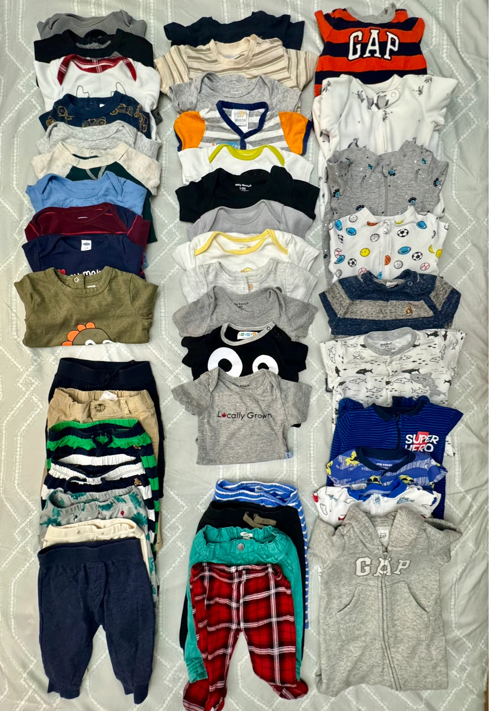 3m - 6 m Baby Clothing Bundle 43 pcs ⚽️  (#48) - photo 2