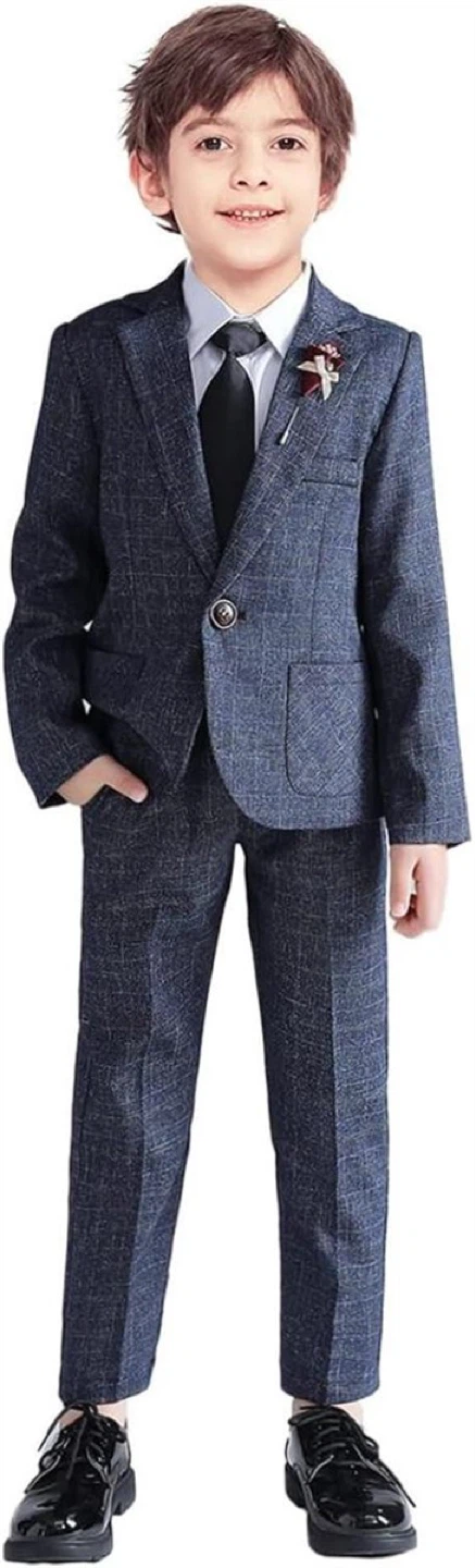 Boys' Slim Fit Suit Set ⚽️
