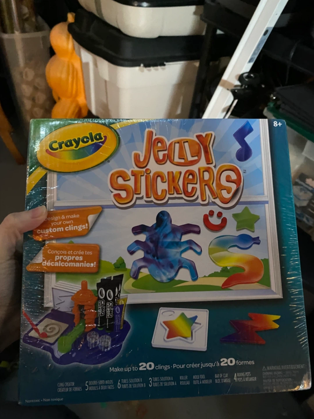 Crayola Jelly Stickers Kit ⚽️