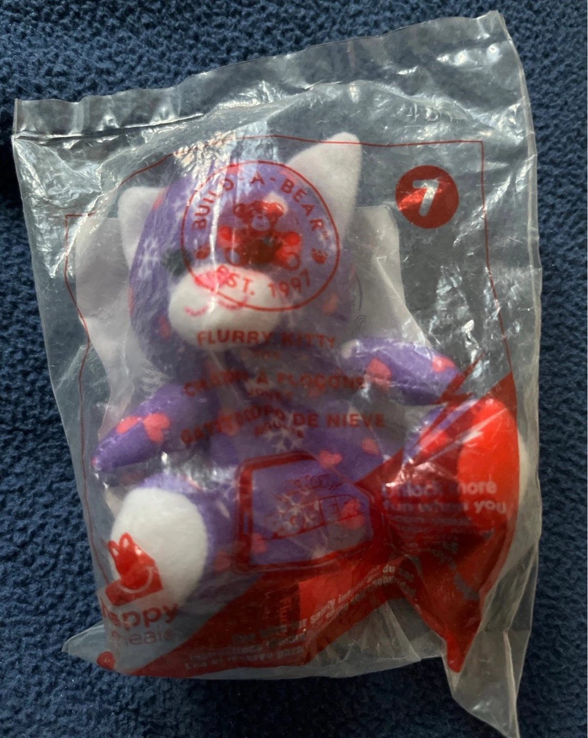 ⚽️Build-A-Bear Flurry Kitty McDonald's Happy Meal Toy