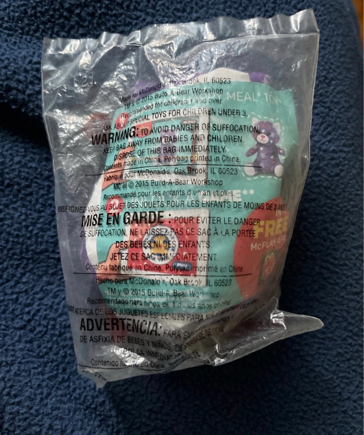 ⚽️Build-A-Bear Flurry Kitty McDonald's Happy Meal Toy - photo 2