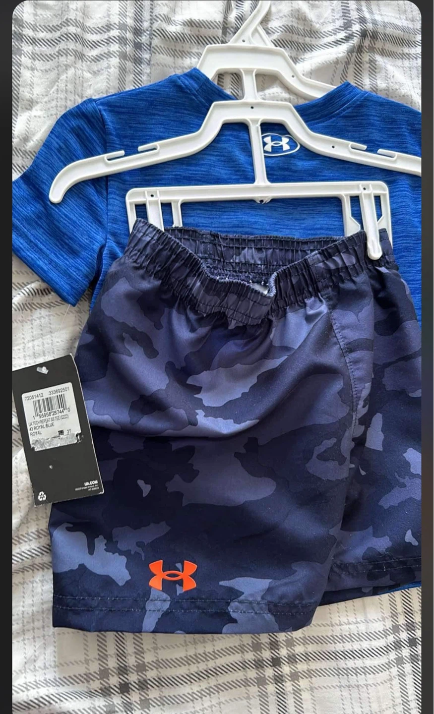 Under Armour T-Shirt and Shorts Set (New)⚽️ - photo 2