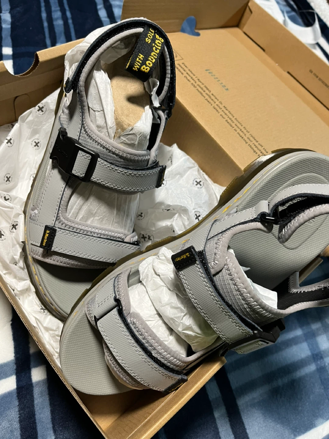 Dr. Martens Grey Sport Sandals - photo 3