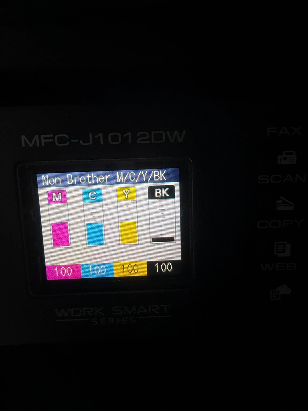 Brother MFC-J1012DW Wireless Color Inkjet Printer - photo 2