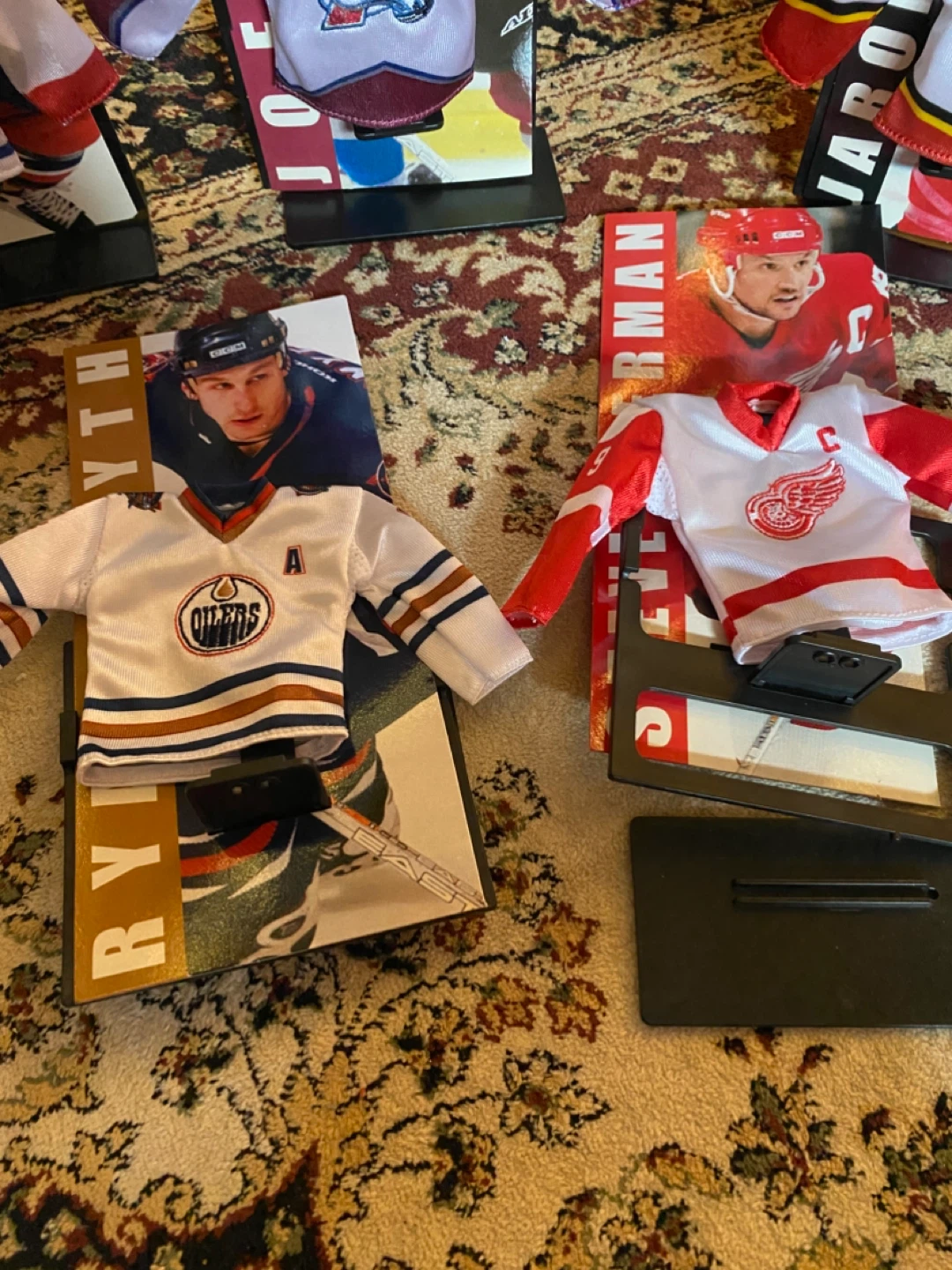 ⚽️NHL Mini Jersey Display Stands with Players - photo 3
