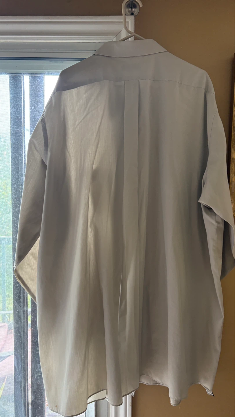 ⚽ Van Heusen Men's Button-Up Shirt - Tan - photo 3