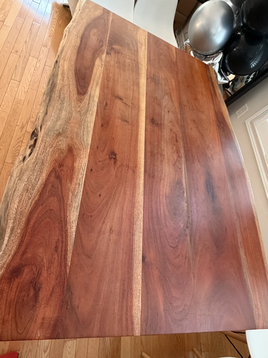 Reno Solid Acacia Wood Dining Table (Structube) - photo 5