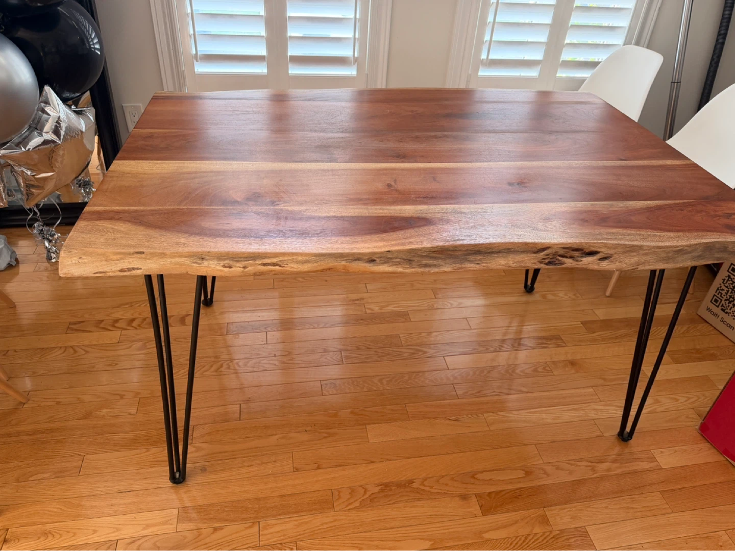 Reno Solid Acacia Wood Dining Table (Structube) - photo 2