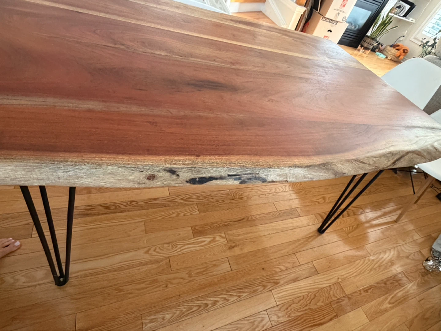 Reno Solid Acacia Wood Dining Table (Structube) - photo 3