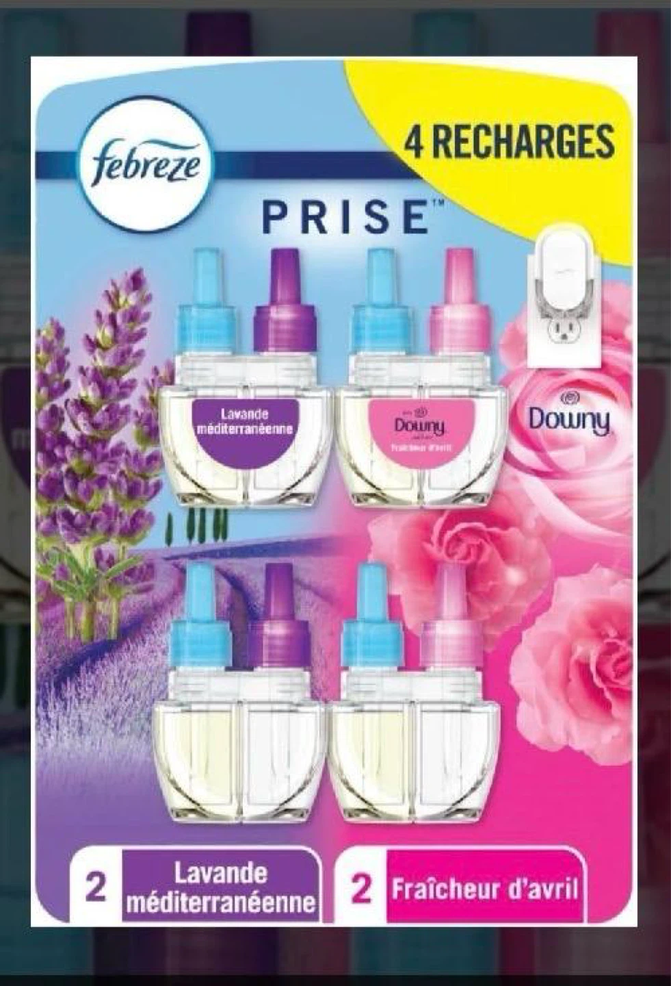 Febreze Plug Air Freshener Refills - 4 Pack