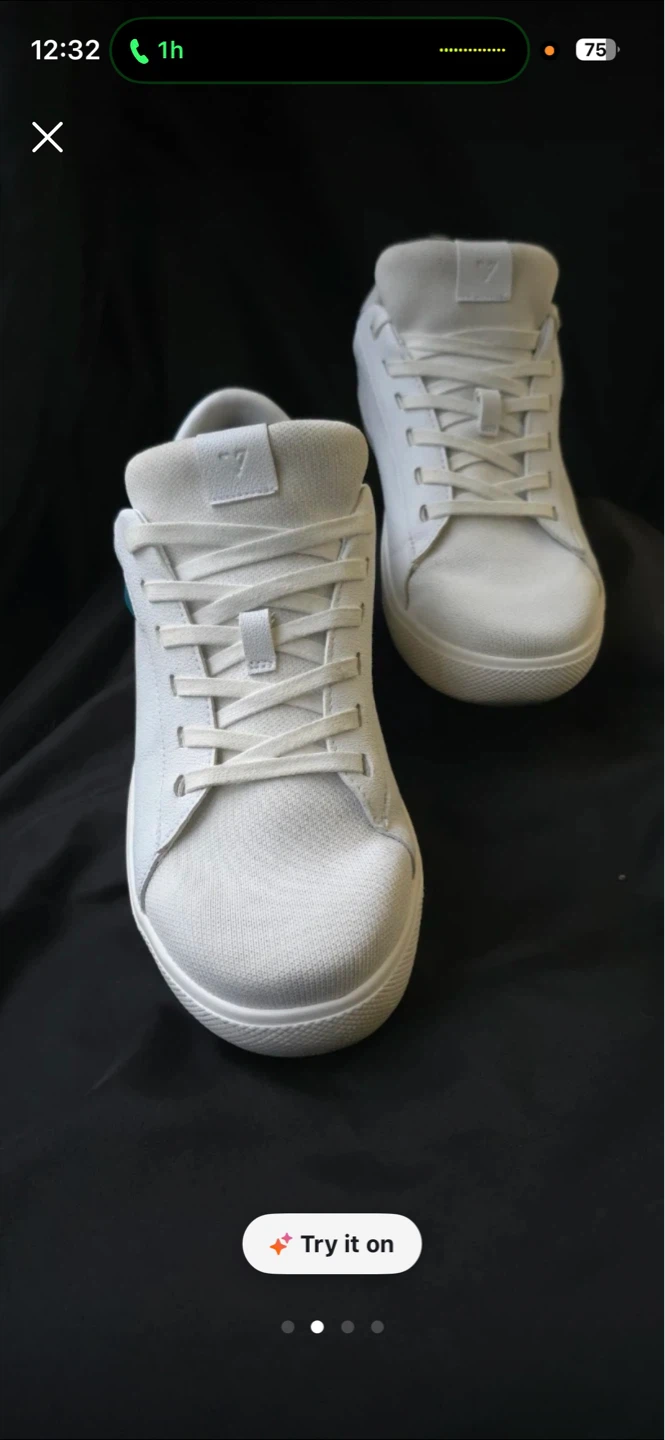 Vessi White Sneakers size 9 women’s ⚽️ - photo 2