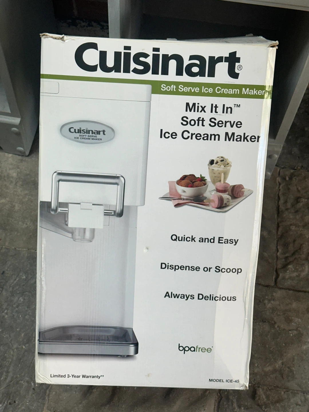 Cuisinart Soft Serve Ice Cream Maker - photo 3
