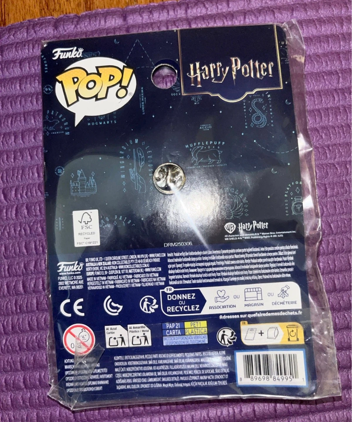 ⚽️Funko Pop! Harry Potter Hermione Granger Vinyl Figure Pin - photo 2