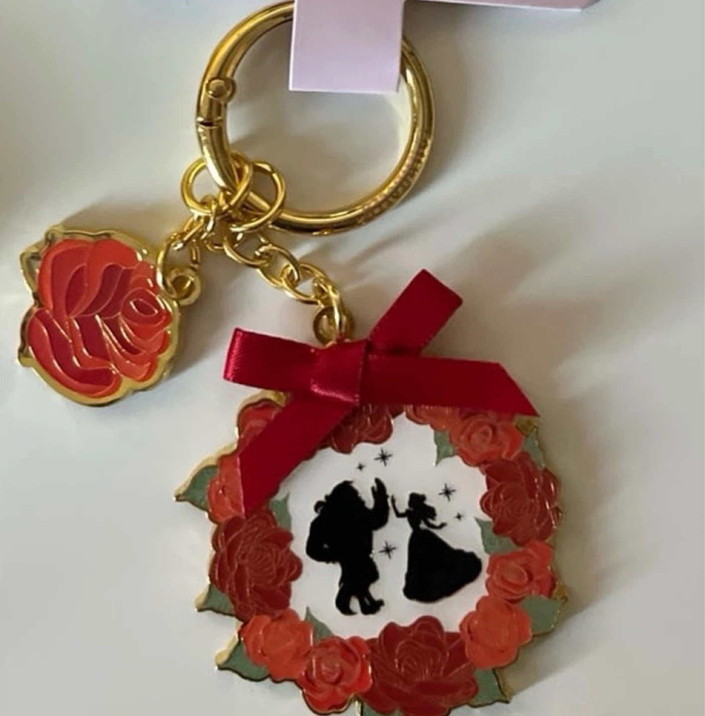 ⚽️Disney Princess Beauty and the Beast Keychain