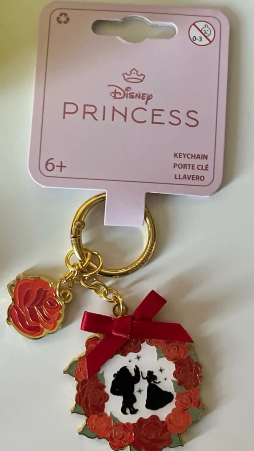⚽️Disney Princess Beauty and the Beast Keychain - photo 2