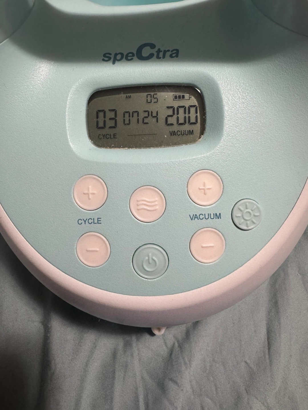 Spectra Breast Pump with Power Cord - photo 2