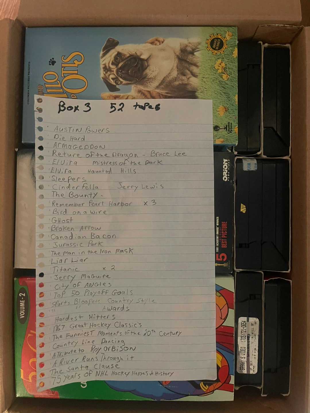 VHS tapes #3