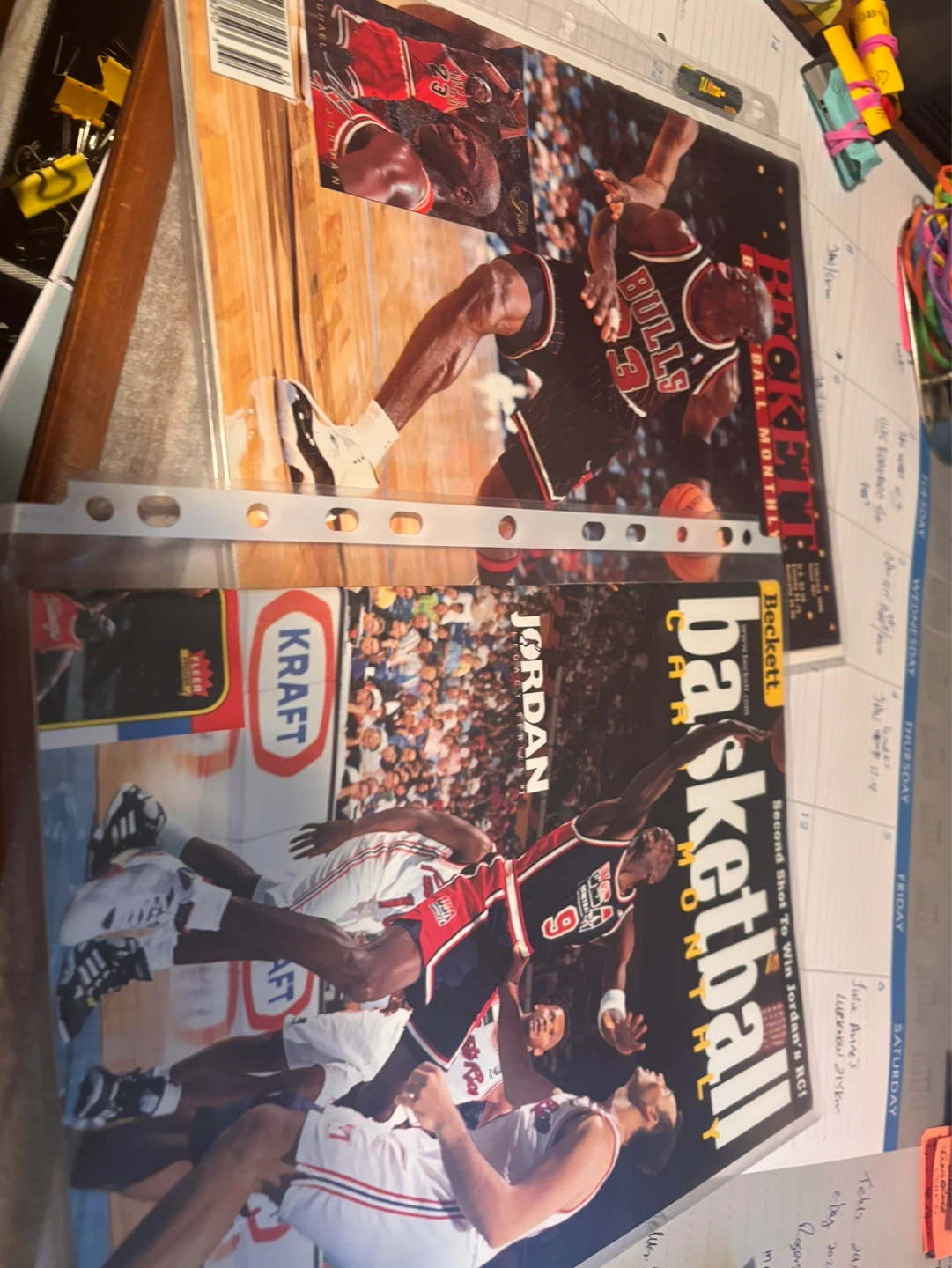 Michael Jordan Beckett magazines lot of 5 - photo 4