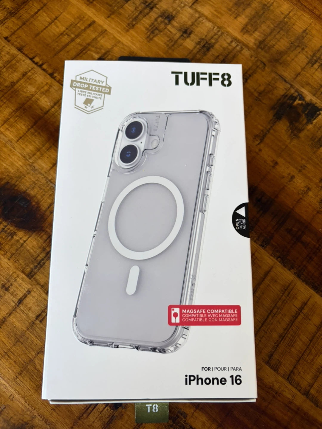 TUFF8 MagSafe Compatible Case for iPhone 16