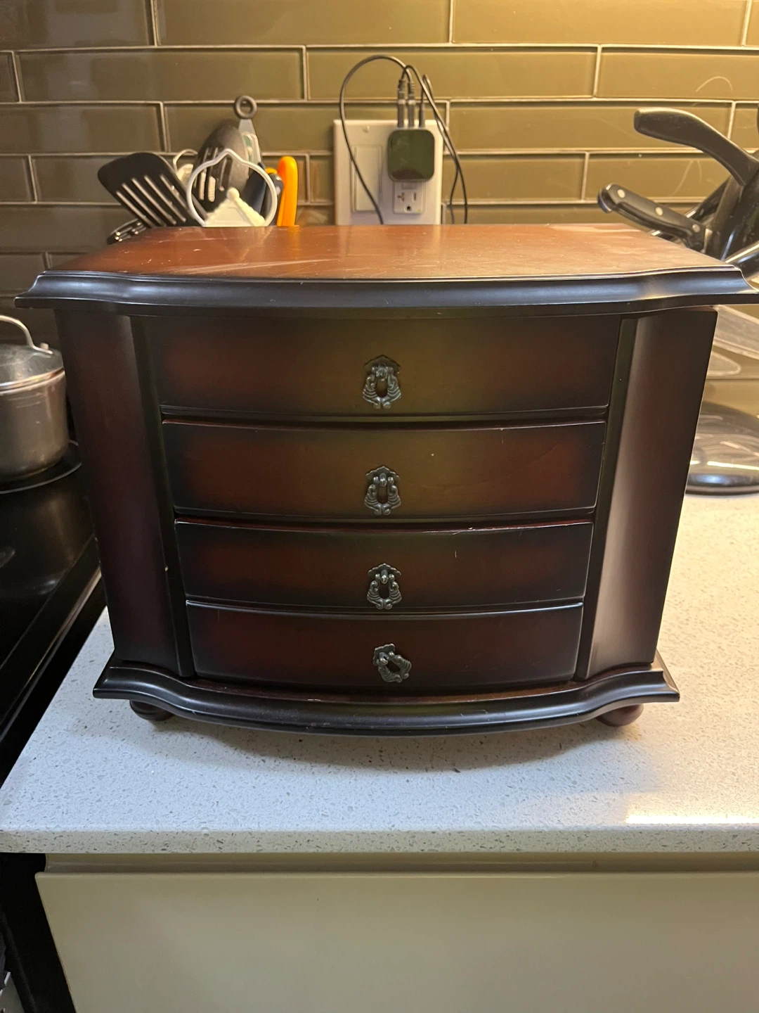 Bombay Jewellery Box with Mirror
