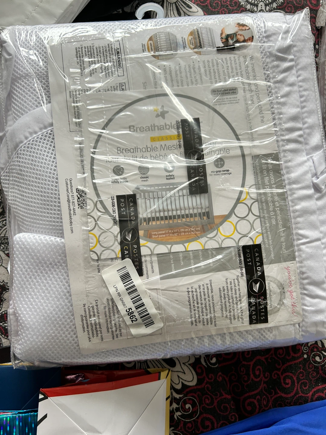 Baby Breathable Mesh  Bassinet Liner (New)⚽️