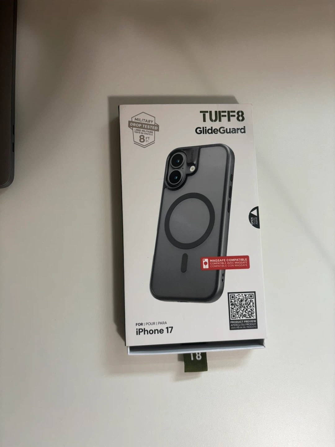 TUFF8 GlideGuard Case for iPhone 17