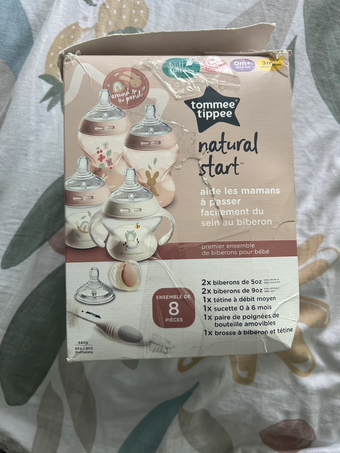 Baby Bottle Set (New in box) ⚽️