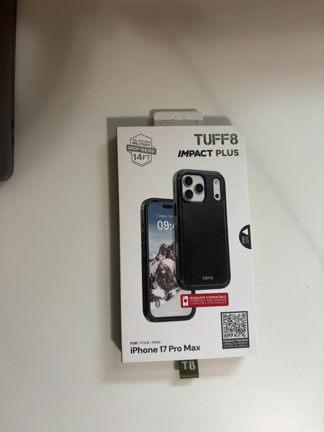 TUFF8 Impact Plus Case for iPhone 17 Pro Max