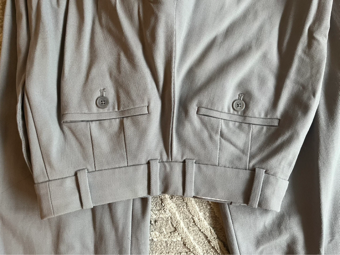Babaton Atelier Grey Trousers Sz 0 - photo 3