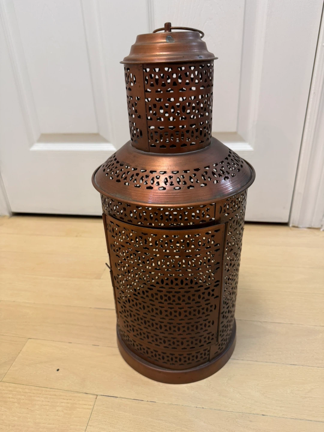 Copper Metal Decorative Lantern - photo 3