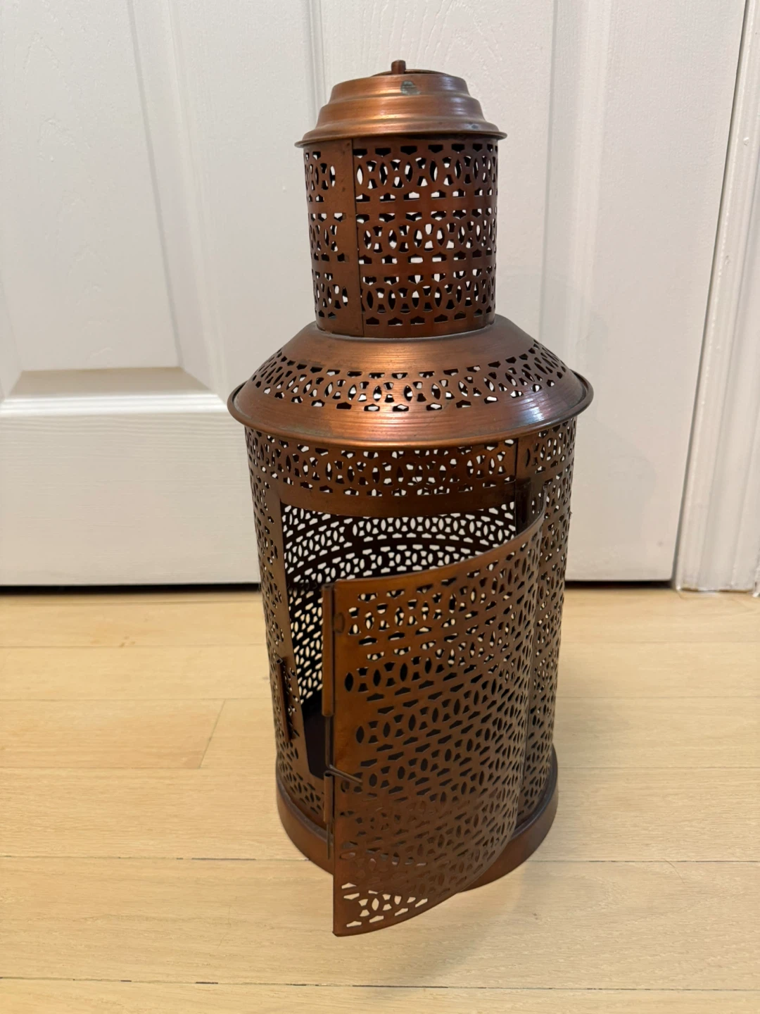 Copper Metal Decorative Lantern - photo 2