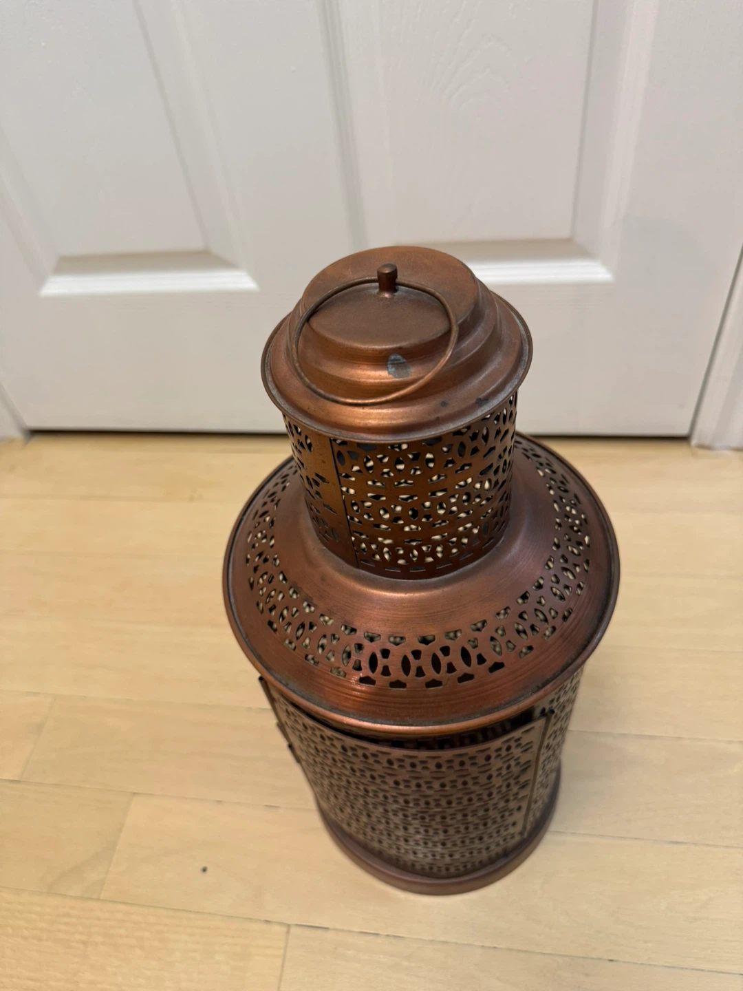 Copper Metal Decorative Lantern - photo 5
