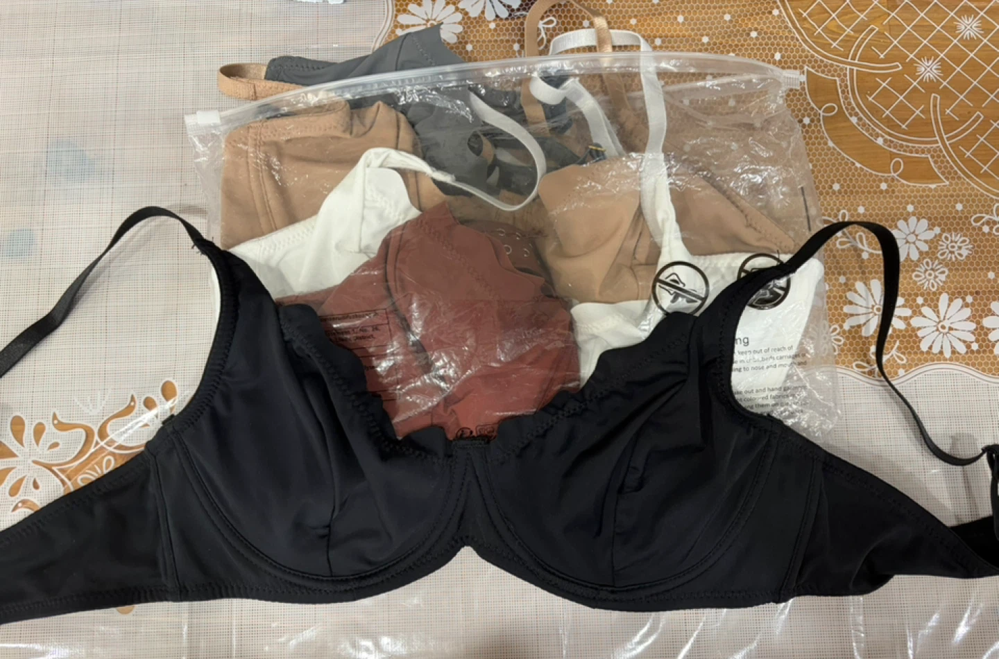 5 colours Bra Size L