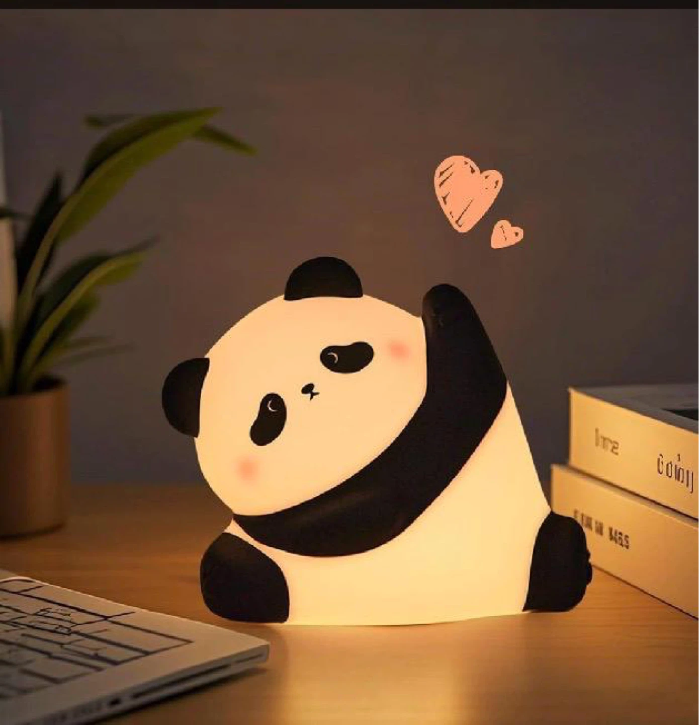 Adjustable Kung Fu Panda Night Light - BPA Safe Silicone
