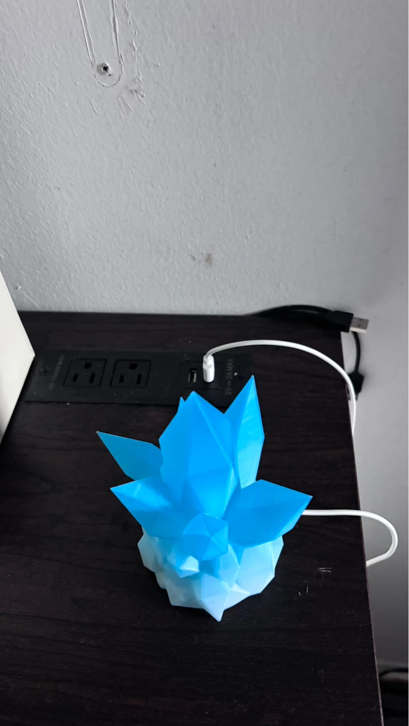 ⚽ Crystal Lamp with On/Off Switch - photo 2