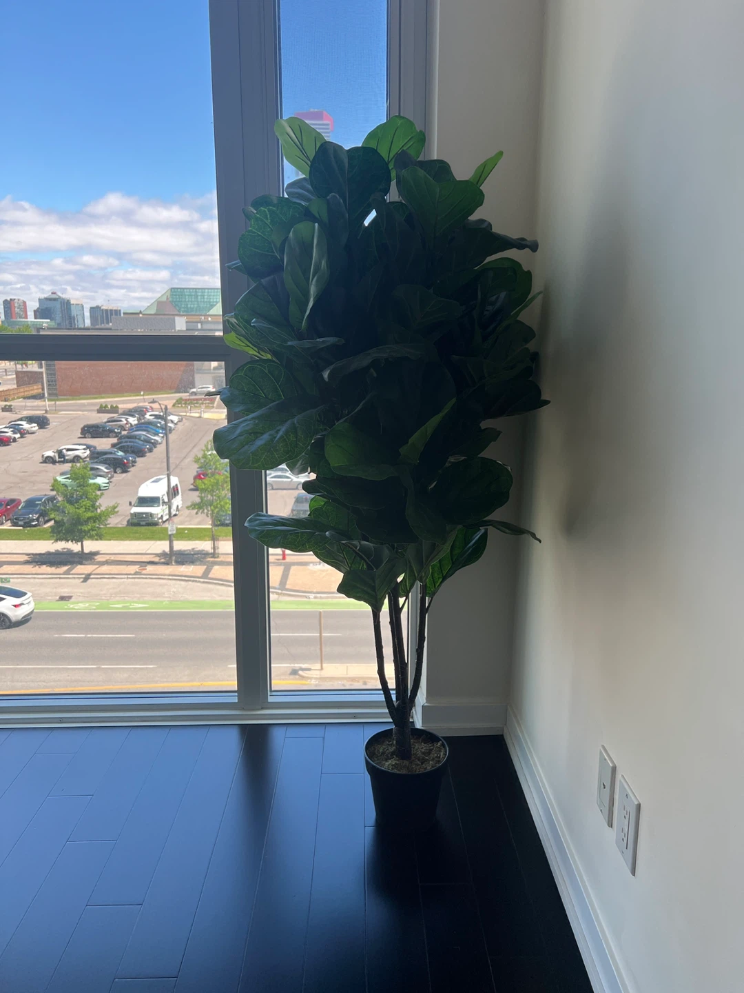 Artificial fiddle leaf fig tree - 59”
