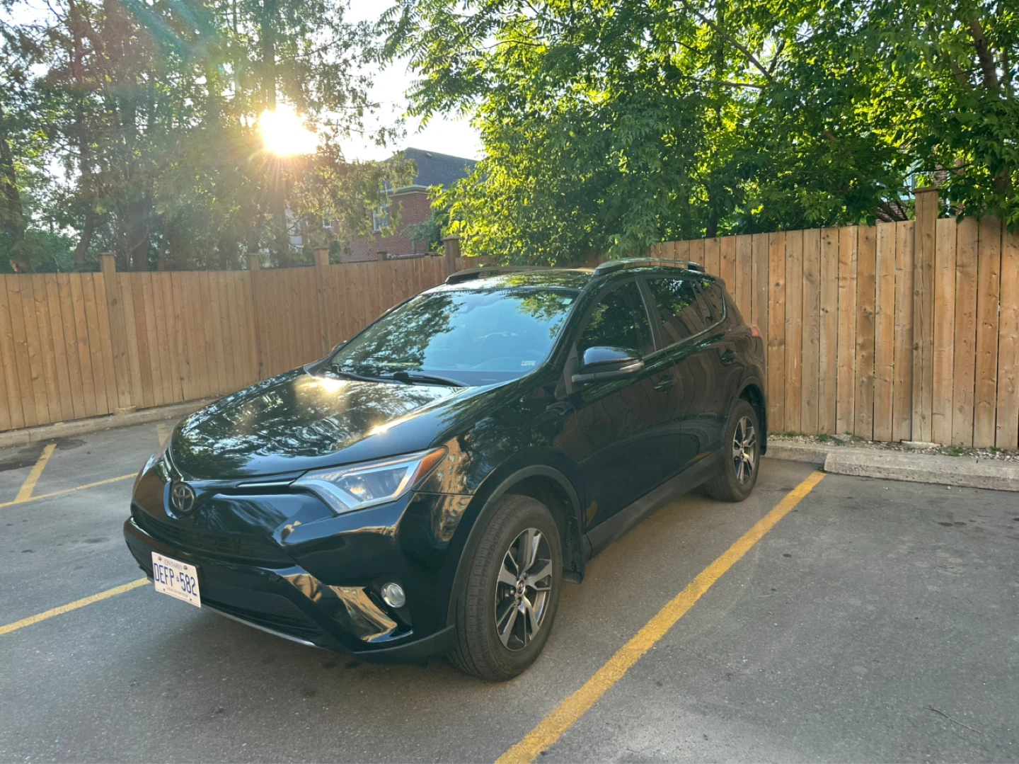 Black Toyota RAV4 SUV - photo 2