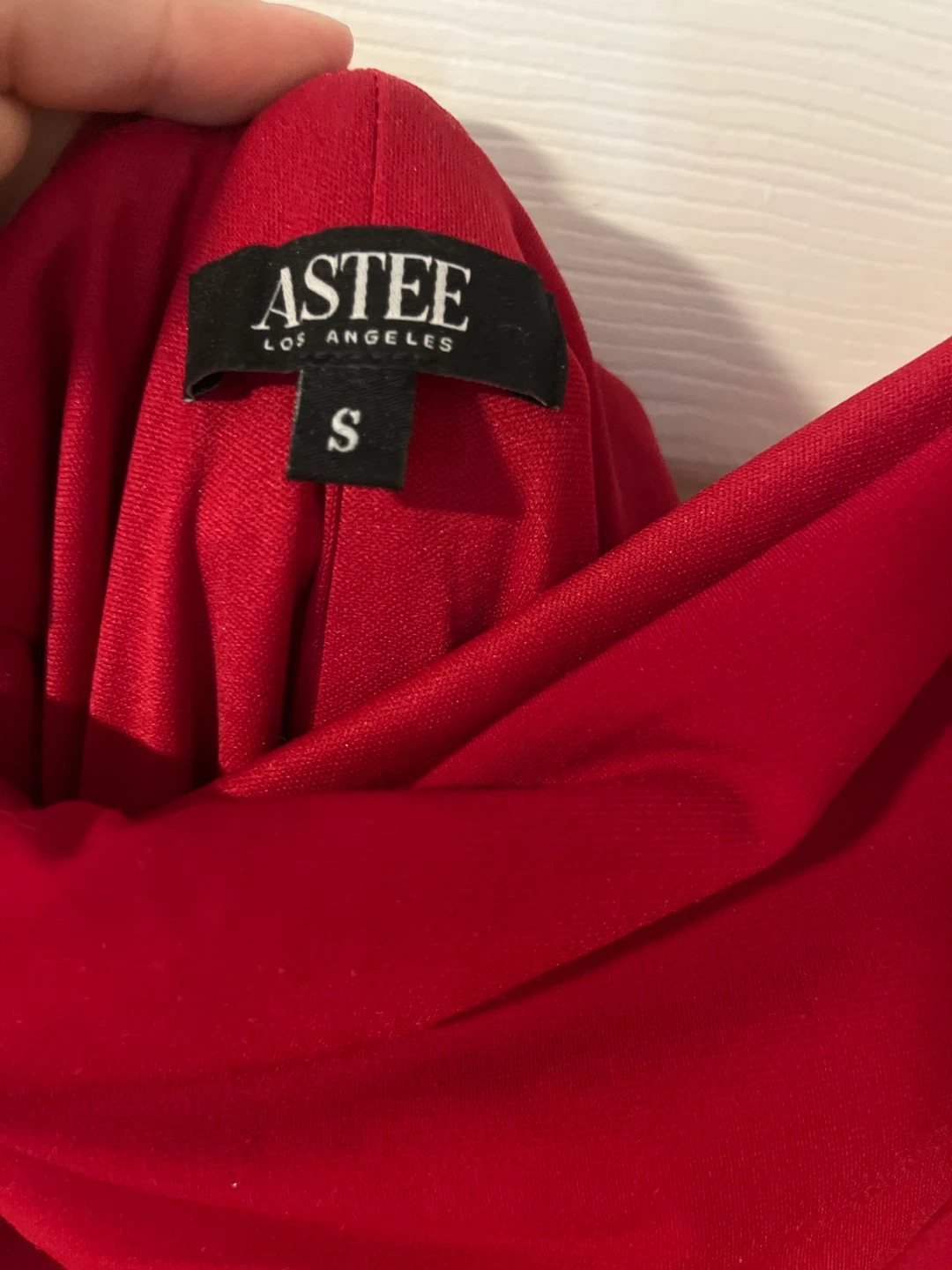ASTEE Red Spaghetti Strap Maxi Dress - photo 2
