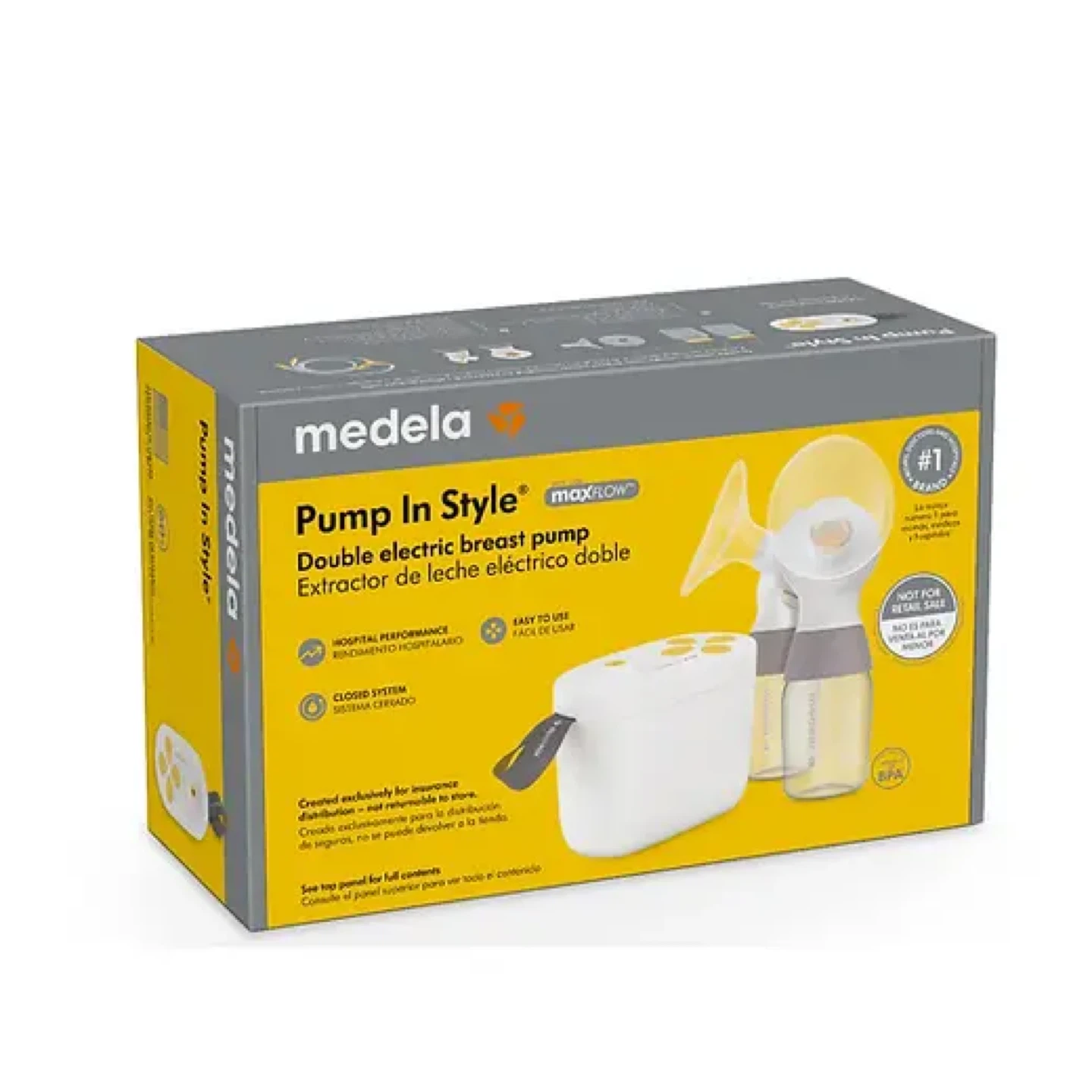 Medela Pump In Style MaxFlow Double Electric Breast Pump - photo 2