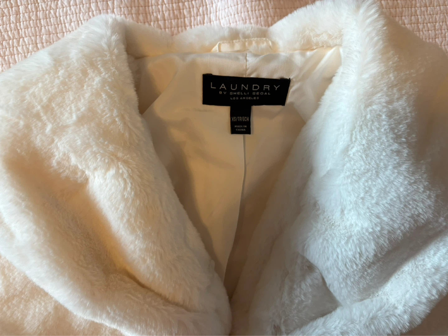 LAUNDRY by Shelli Segal Faux Fur Bolero XS/TP - photo 2
