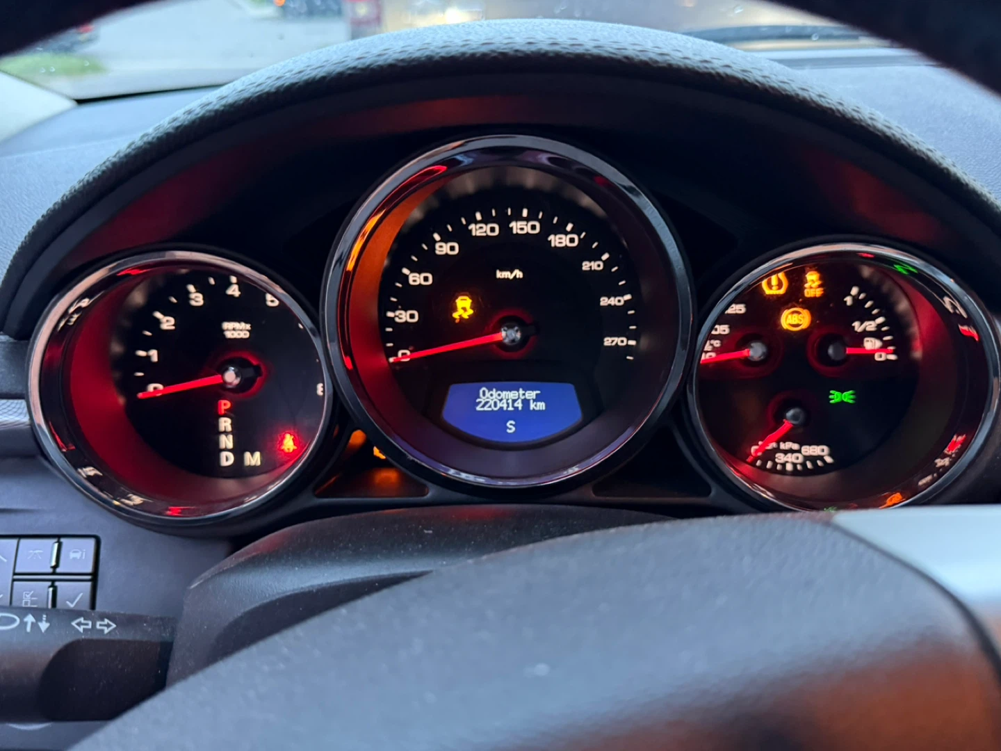 Red Cadillac CTS Sedan - photo 4