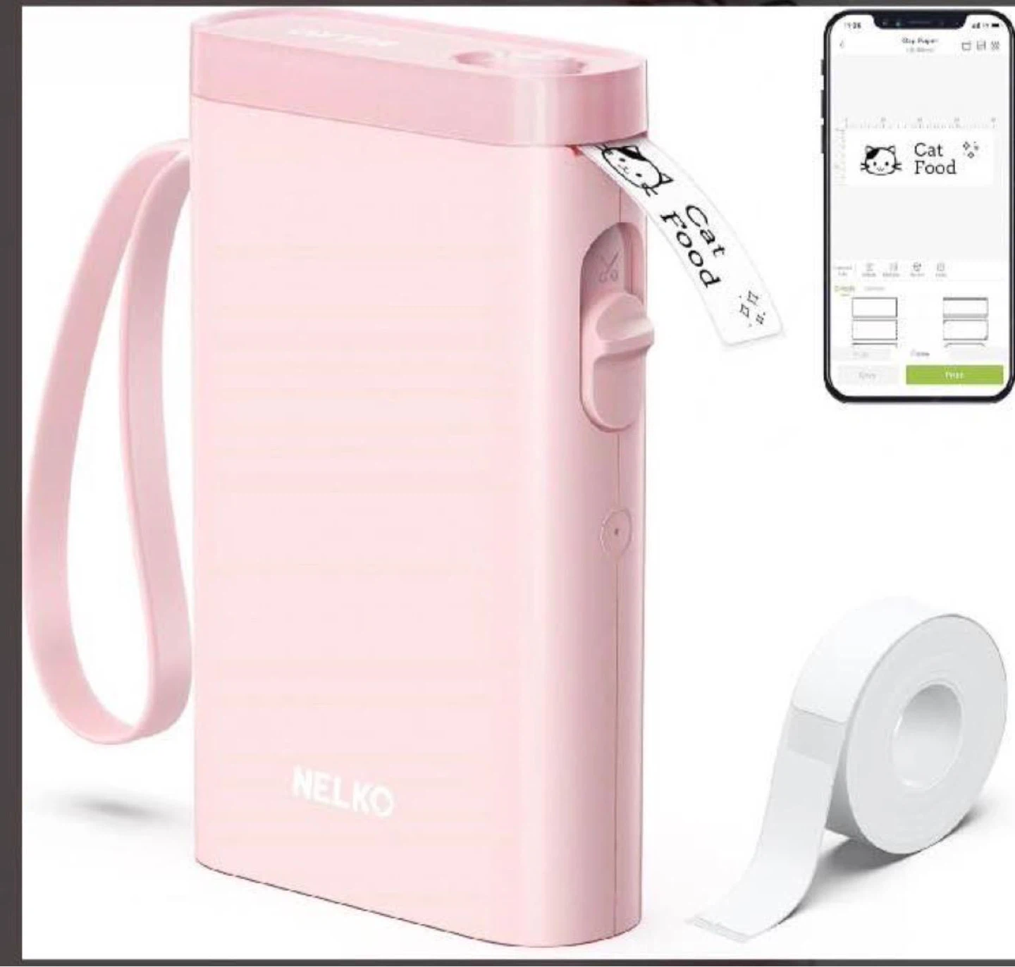 NELKO Portable Bluetooth Label Maker