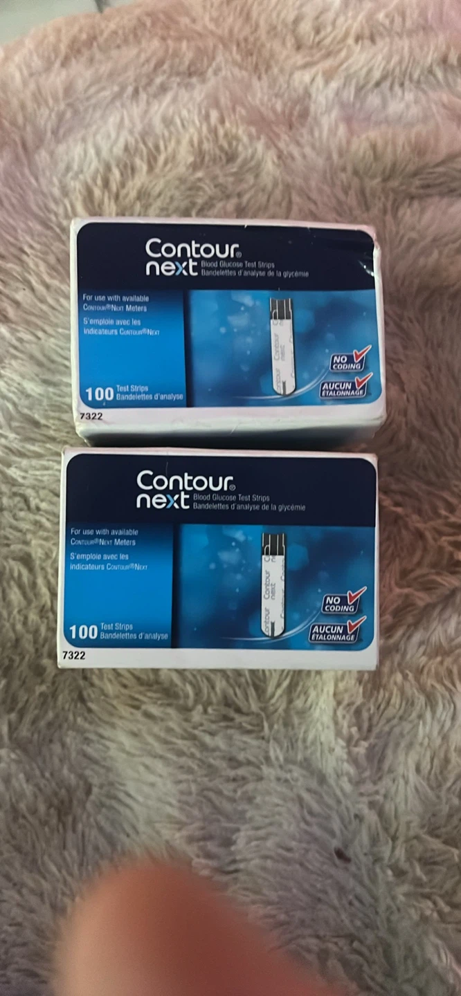 Contour Next Blood Glucose Test Strips - 100 Count
