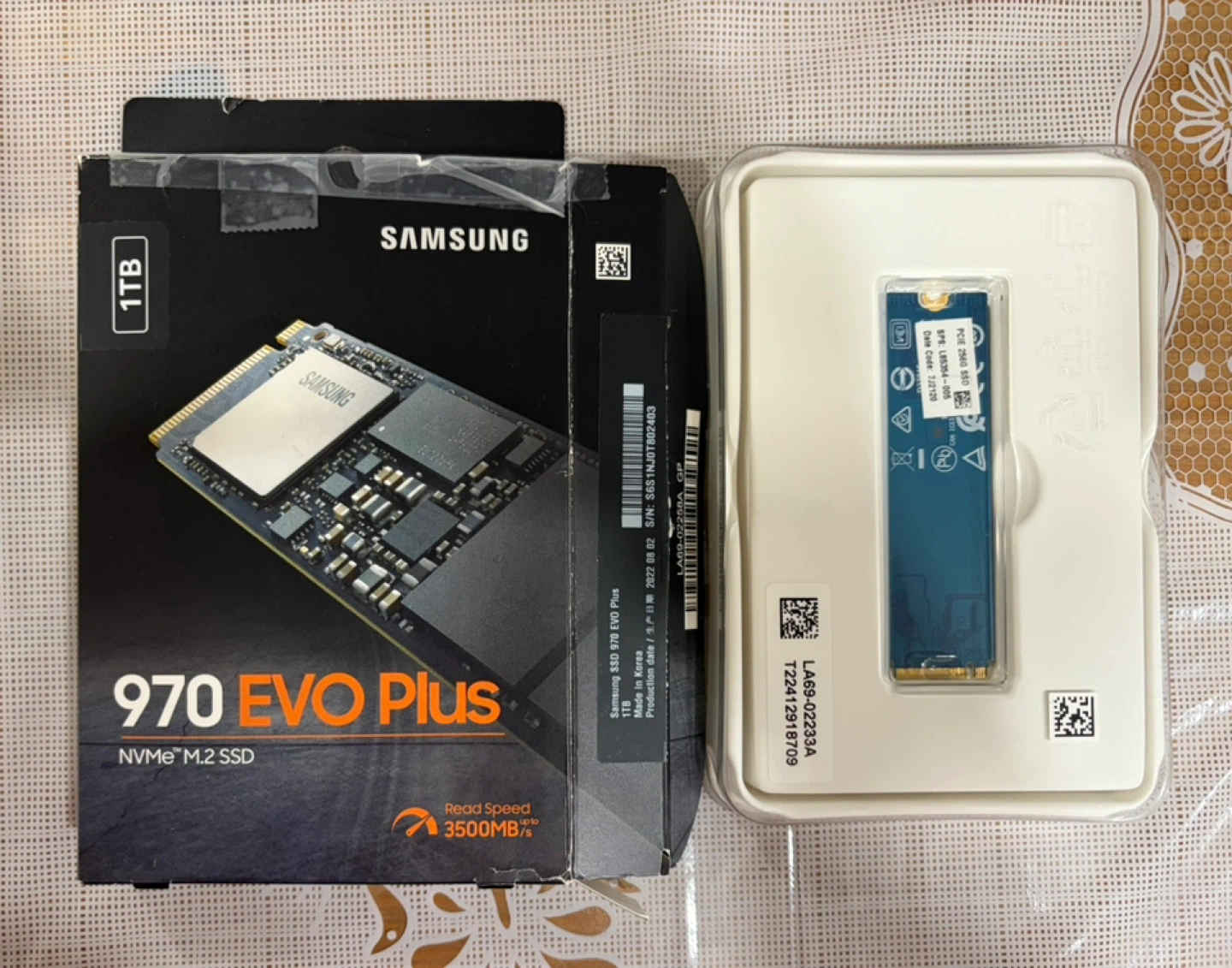 Samsung 970 EVO Plus 1TB NVMe M.2 SSD