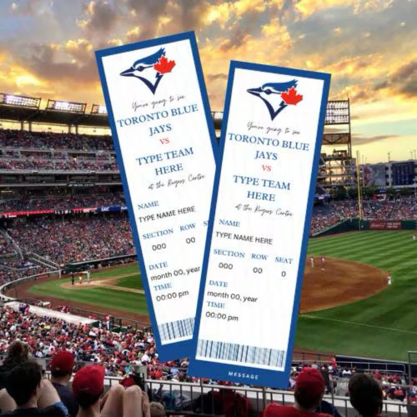 Blue Jays Tickets - for a pair