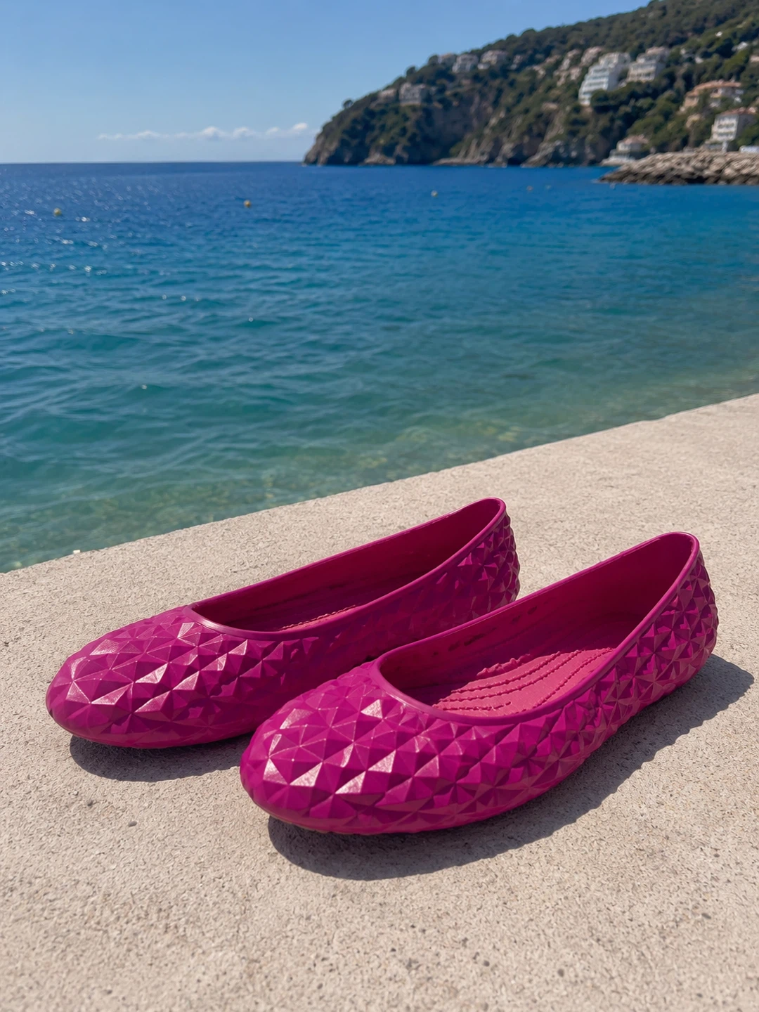Crocs Women's Pink Ballet Flats Size 7 - photo 2