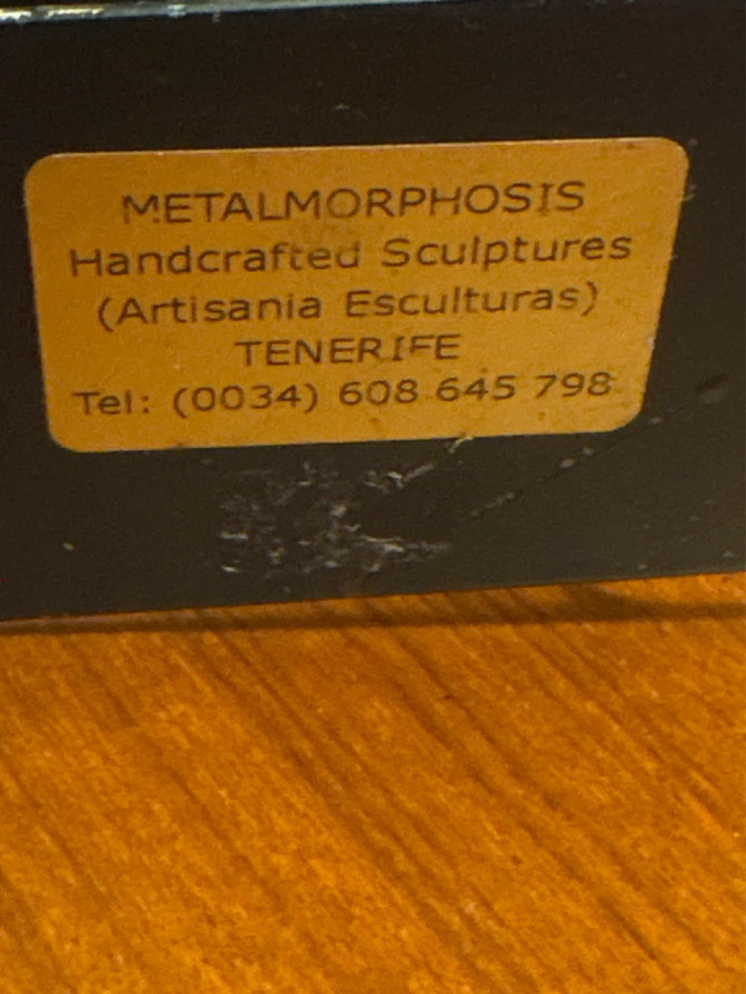 ⚽️Metalmorphosis Handcrafted Sculpture - photo 3