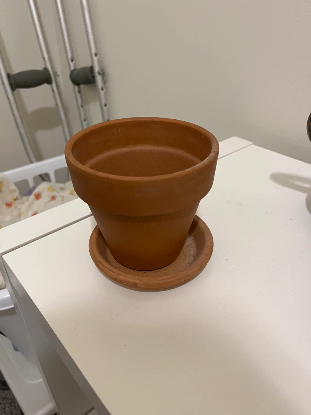 Terracotta Flower Pot with Saucer