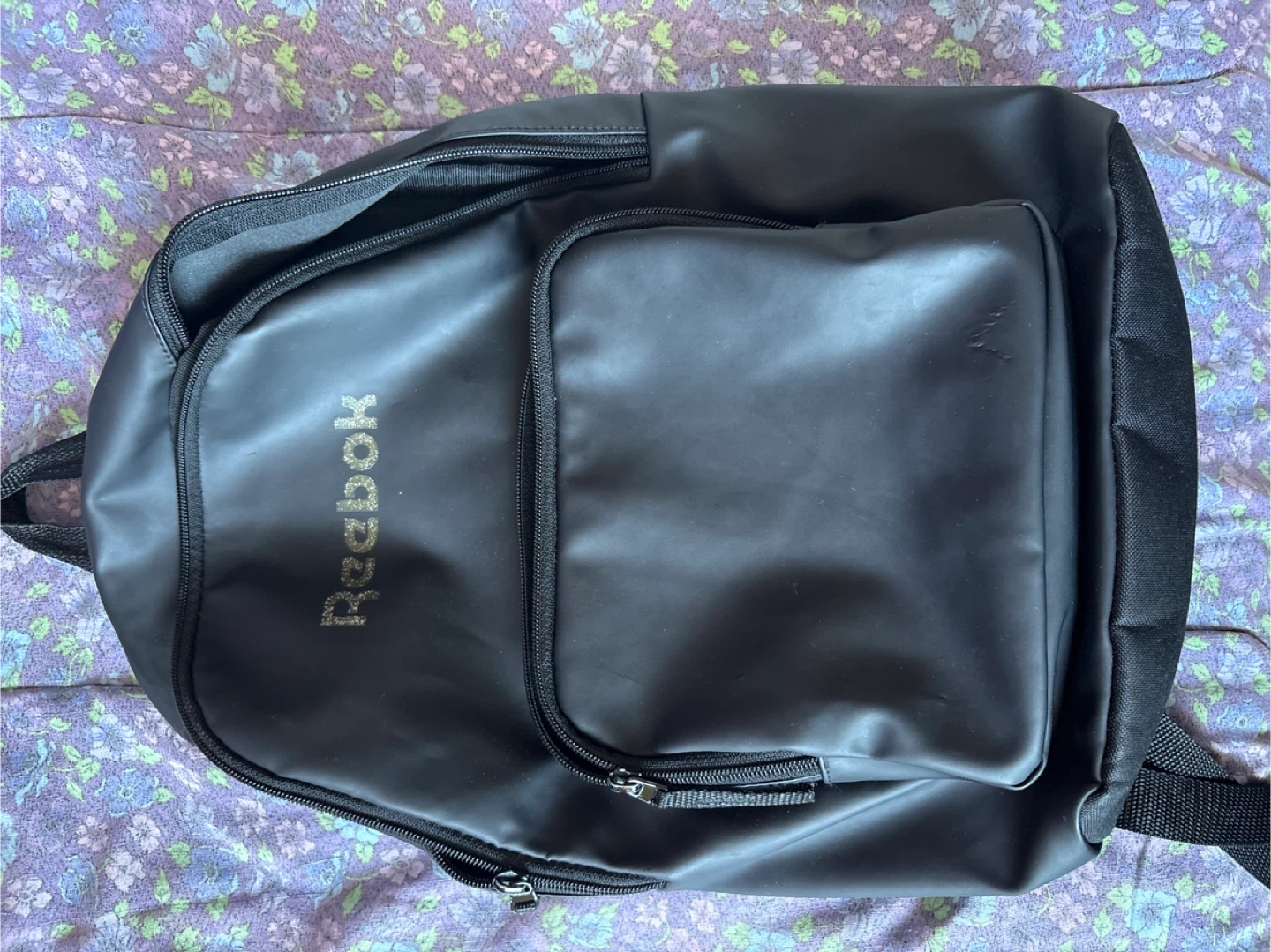 Reebok Black Backpack